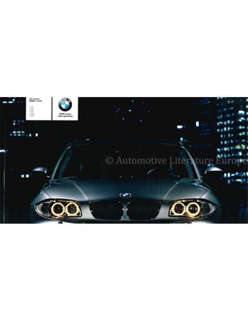 2004 BMW 1 SERIE BROCHURE NEDERLANDS, Boeken, Nieuw, BMW, Author