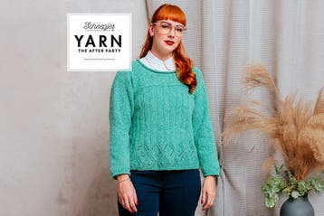 Breipatroon Damestrui Bookworm Sweater met kantmotief van, Ophalen of Verzenden, Nieuw