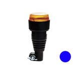Led flitslamp Met Flexibele DIN Steun Blauw, Ophalen of Verzenden, Nieuw