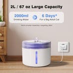 Drinkfontein Kat - Waterfontein Kat - Kattenfontein - 2L - W, Dieren en Toebehoren, Verzenden, Zo goed als nieuw