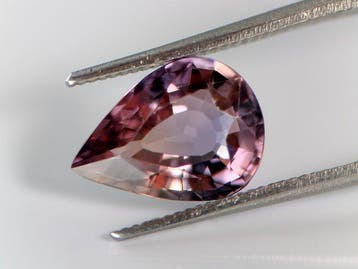Paars Saffier - 3.10 ct - Gem research Swiss Lab (GRS) -, Nieuw