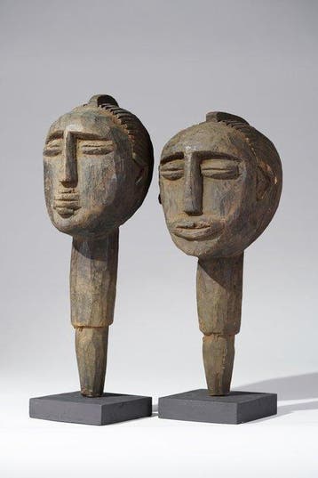 Een houten beeld - Lobi - Burkina Faso (Zonder minimumprijs), Antiek en Kunst