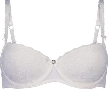 Hunkemöller  - Maat D75 - Voorgevormde BH Maya - wit, Verzenden