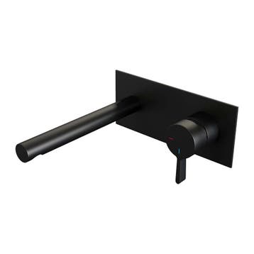 Brauer Black Edition Inbouw Wastafelmengkraan met Rechte, Ophalen of Verzenden, Nieuw