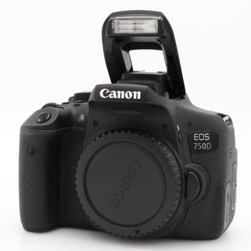 10% korting | Digitale fotocamera  Canon EOS 750D, Audio, Tv en Foto, Fotocamera's Digitaal, Verzenden, Gebruikt, Canon