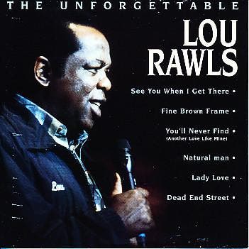 cd - Lou Rawls - The Unforgettable Lou Rawls, Cd's en Dvd's, Cd's | Overige Cd's, Zo goed als nieuw, Verzenden