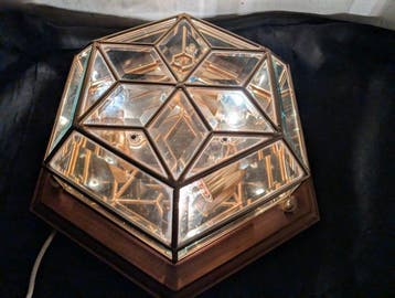 Lamp - Kristal - gepolijst kristal