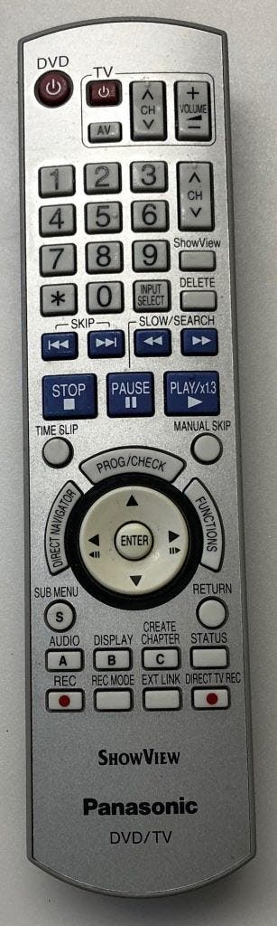 Afstandsbediening Panasonic eur7659y40 dmr-ed15, Audio, Tv en Foto, Afstandsbedieningen, Origineel, Nieuw, Ophalen of Verzenden