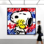 LAPSUS (1990) - Snoopy & Woodstock Blu e Rosso - XL, Antiek en Kunst
