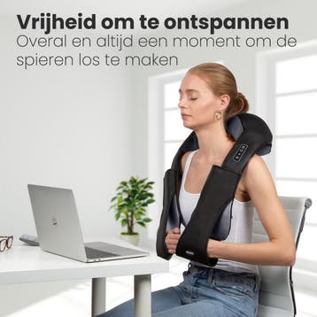 2dekans | Auronic Draadloos Shiatsu Massagekussen -, Ophalen of Verzenden, Zo goed als nieuw