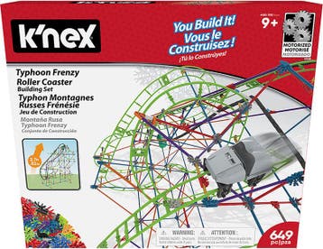 Knex achtbaan bouwset Typhoon Fren van €65,99 voor €59,39, Ophalen of Verzenden, Nieuw