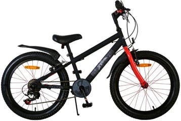 Spider-Man - Kinderfiets - Jongens - 20 inch - Mat Zwart - 2, Fietsen en Brommers, Ophalen of Verzenden, Zo goed als nieuw, Volare