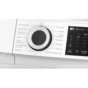 WEG=WEG: Bosch Wasmachine 8KG 1400TPM IronAssist WGJ23400NL, 1200 tot 1600 toeren, Minder dan 85 cm, Verzenden, 8 tot 10 kg