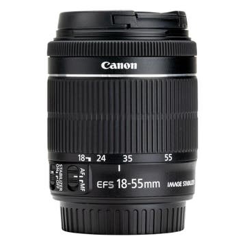 Canon EF-S 18-55mm f/3.5-5.6 IS STM met garantie, Ophalen of Verzenden, Gebruikt