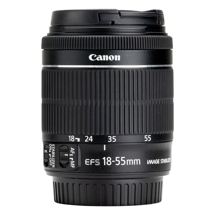 Canon EF-S 18-55mm f/3.5-5.6 IS STM met garantie, Audio, Tv en Foto, Fotografie | Lenzen en Objectieven, Gebruikt, Ophalen of Verzenden