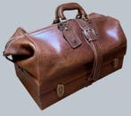 altro - Borsa da viaggio in pelle vintage in stile Gucci -