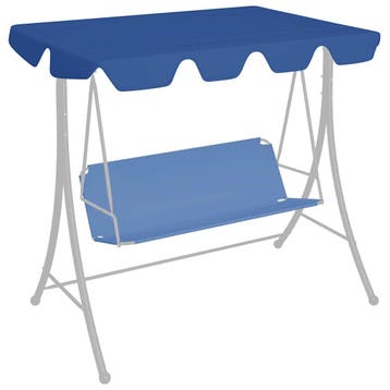 vidaXL Vervangingsluifel voor schommelbank 188/168x145/110, Verzenden, Nieuw