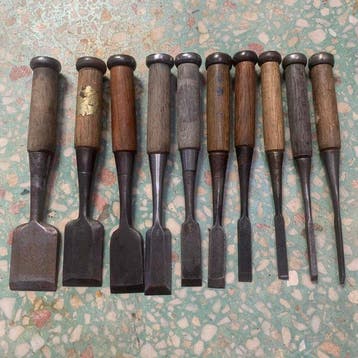 Hout Beitel - 20 cm