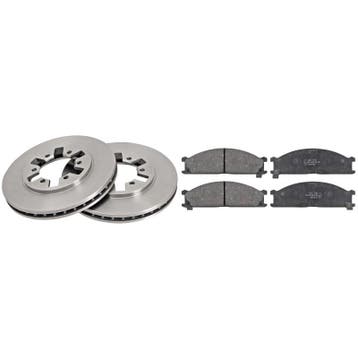Voordeelpakket remschijven & remblokken Nissan Urvan 2.0 Voo, Verzenden, Nieuw, Nissan