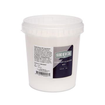 BrandNewCake Fondant Glazuur Wit 1kg., Verzenden, Nieuw