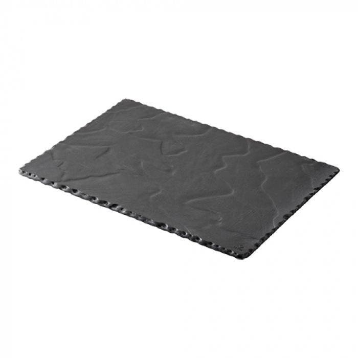 Serveerplateau | Porselein | Leisteen design | 40 x 25 cm, Zakelijke goederen, Horeca | Overige, Verzenden