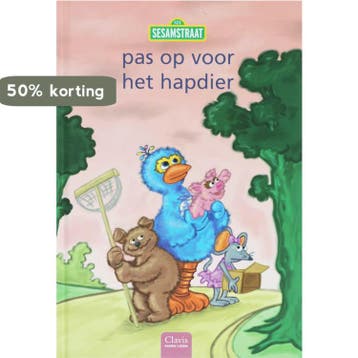 Pas op voor het hapdier / Sesamstraatboekje / 123, Verzenden, Gelezen, Rian Visser