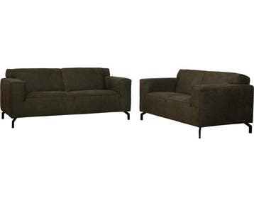 Bankstel Lyla W en W Furniture | Olijfgroen Alabama, Huis en Inrichting, Banken | Bankstellen, Ophalen of Verzenden, Nieuw