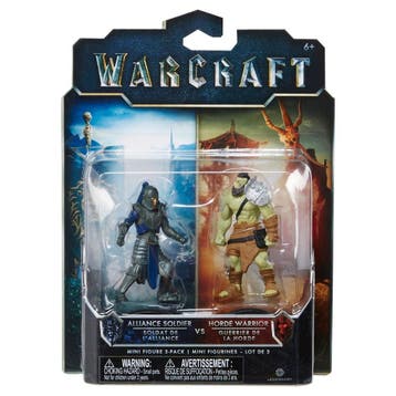 World of Warcraft Alliance Soldier vs. Horde Warrior Mini Fi, Verzenden, Nieuw