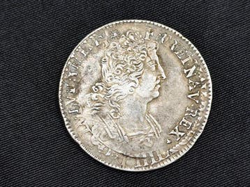 Frankrijk. Louis XIV (1643-1715). Écu aux insignes