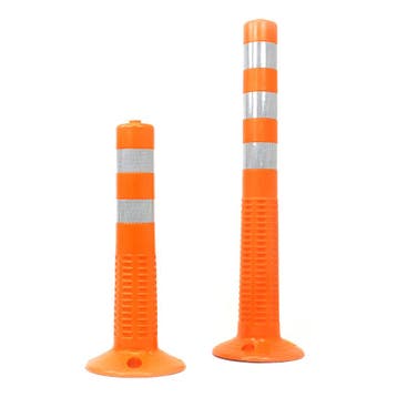 Flexibele kunststof paal  -  Oranje  -  x x 750 mm  -, Verzenden