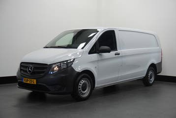 Mercedes-Benz Vito L3H1 | Financial Lease voor 243 p/mnd, Stof, Gebruikt, Overige carrosserieën, Wit