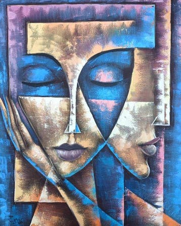 Jií Petr - The touch in blue silence XL