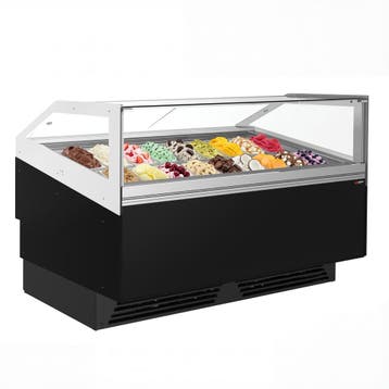 GGM Gastro | Ijsvitrine ADAM - 1700mm - Convectie - voor 18x, Verzenden, Nieuw in verpakking