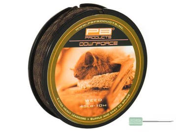 Downforce Leadcore Leader Weed 10 m. + Splicing Needle PB, Verzenden, Nieuw, Overige typen