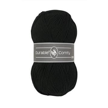 Durable Comfy 325 Black - Haakgaren / Breigaren, Ophalen of Verzenden, Nieuw, Breien of Haken, Wol of Garen