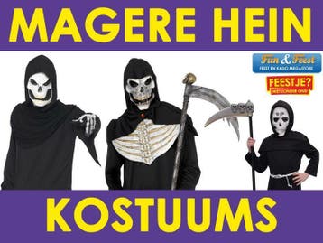 Magere Hein kostuums - Magere Hein kostuum kopen, Ophalen of Verzenden, Nieuw
