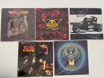 Aerosmith, AC/DC, Journey - 5 x classic albums - Diverse, Nieuw in verpakking