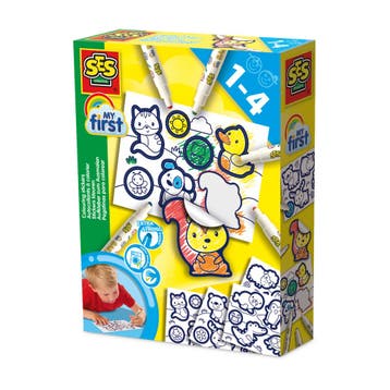 SES Creative My First - 14475 - Stickers kleuren, Verzenden, Nieuw, Knutselen