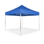 Partytent Easy Up 3 x 3 meter ALU frame in Blauw (3x3 meter), Verzenden, Nieuw, 2 meter of meer, Partytent