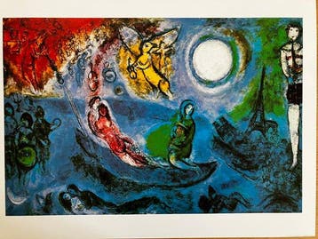 Marc Chagall - The concert