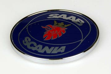 Embleem achterklep SAAB Classic, 90, 900, Ophalen of Verzenden, Nieuw