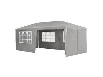 Veiling - Partytent met zijwanden - 3x6M - Donkergrijs, Gebruikt
