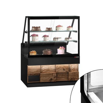 GGM Gastro | Koeltoonbank TORONTO - 1300x880mm - kleur zwart, Verzenden, Nieuw in verpakking, Hotelinrichting