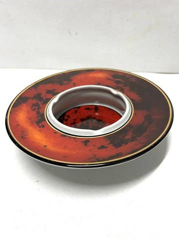 ST Dupont by Limoges porcelain - Asbak - Marble red -, Nieuw