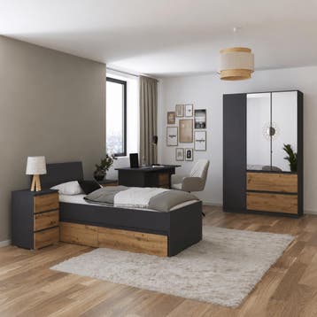 Rauch Joel Complete Kinderkamer Set – Artisan Grey - 140 x 2, Nieuw