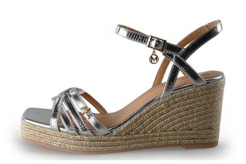 Mexx Sandalen in maat 40 Zilver, Mexx, Overige kleuren, Verzenden, Sandalen of Muiltjes