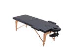 Massagetafel Hout Zwart | Premium | OP=OP, Ophalen of Verzenden, Nieuw, Massagetafel
