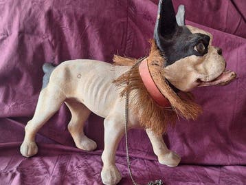 Roullet & Decamps - Speelgoed Barking Bulldog Roullet &, Antiek en Kunst, Antiek | Speelgoed