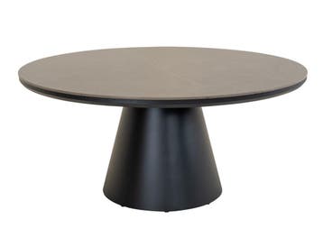 Ronde Tuintafel Daxx Ø160 cm Keramisch Glas Lesli Living, Tuin en Terras, Tuintafels, Verzenden, Nieuw