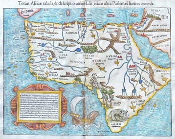 Afrika - .; S. Munster - Totius Africae tabula, & descriptio, Nieuw
